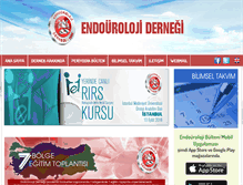 Tablet Screenshot of endouroloji.org.tr